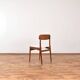 Mid-Century Danish Teak Dining Chair by B. Rasmussen for Thorsø Stolefabrik, 1960s, Set of 4