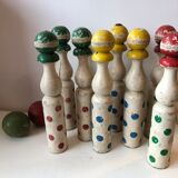 Bowling old toy wooden