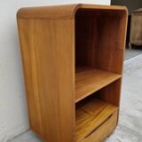 Maison Regain hi-fi storage unit in vintage elm