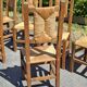 6 brutalist chairs