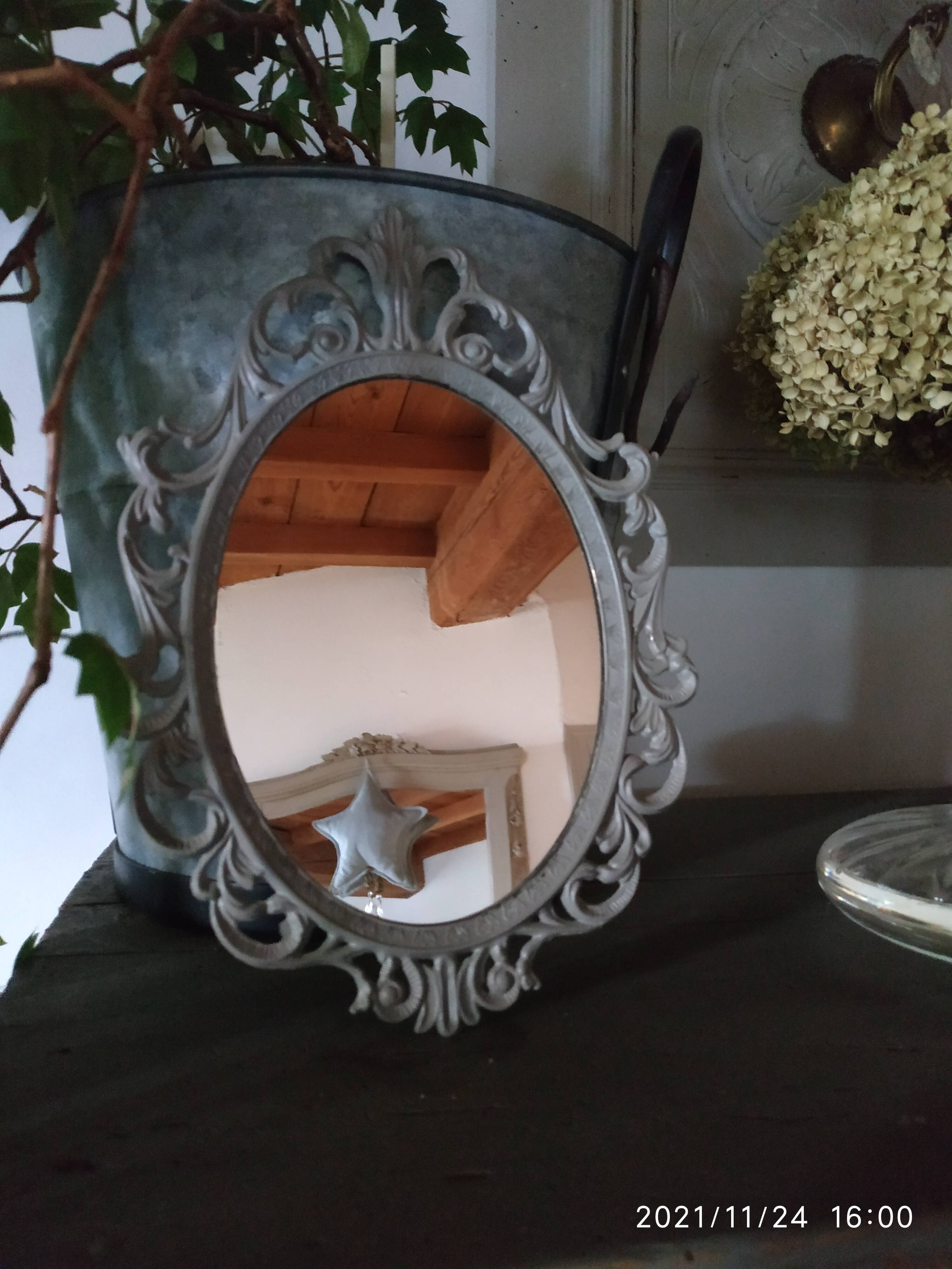 Baroque mirror 16x12
