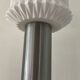 Vintage lamp 70s porcelain and chrome foot