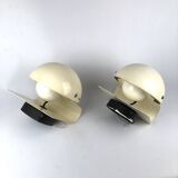 Vintage Italian Guzzini sconces model Bugia. Set of two