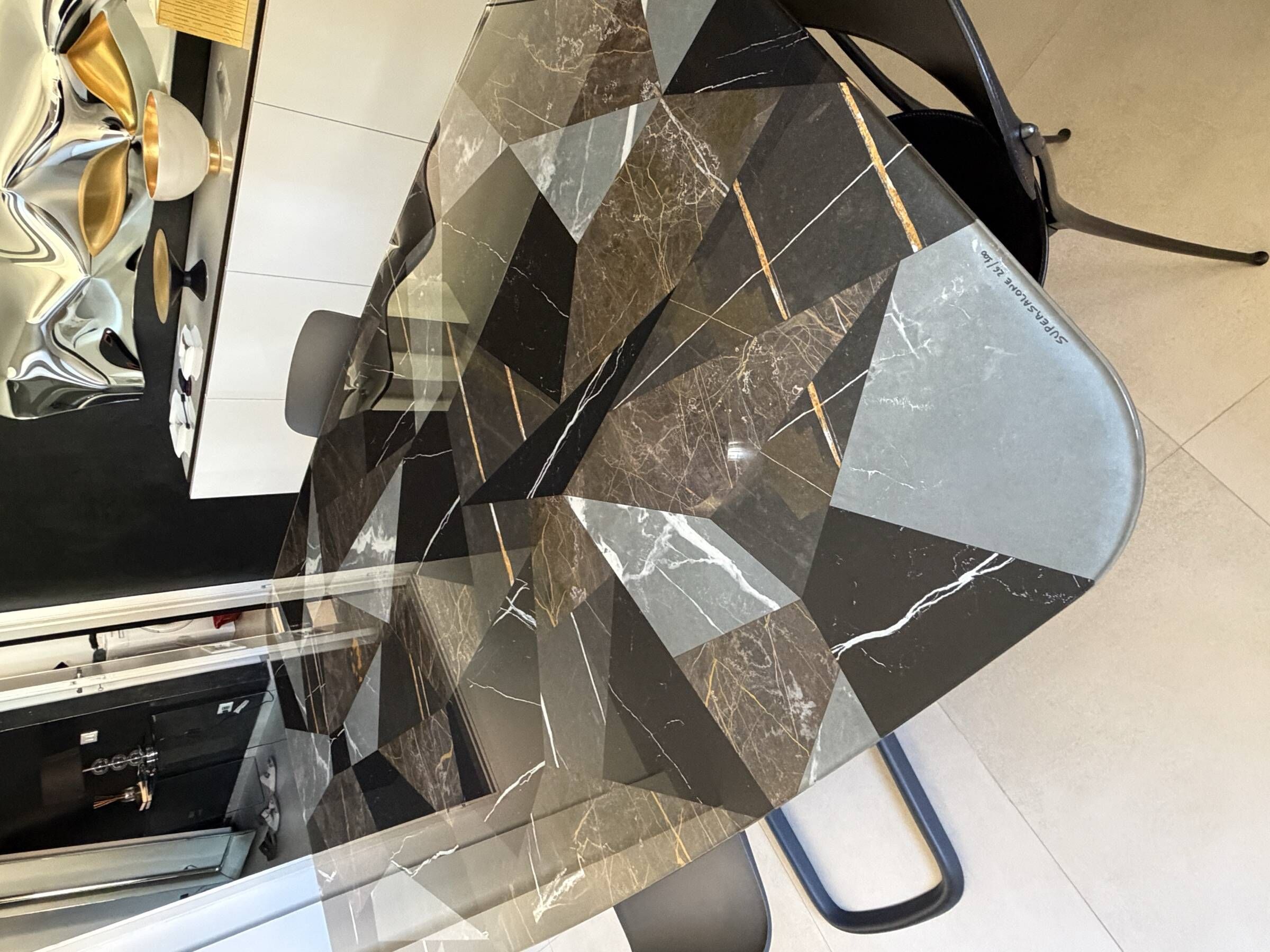 Lago table Meet XGlass SuperSalone numbered 26/100