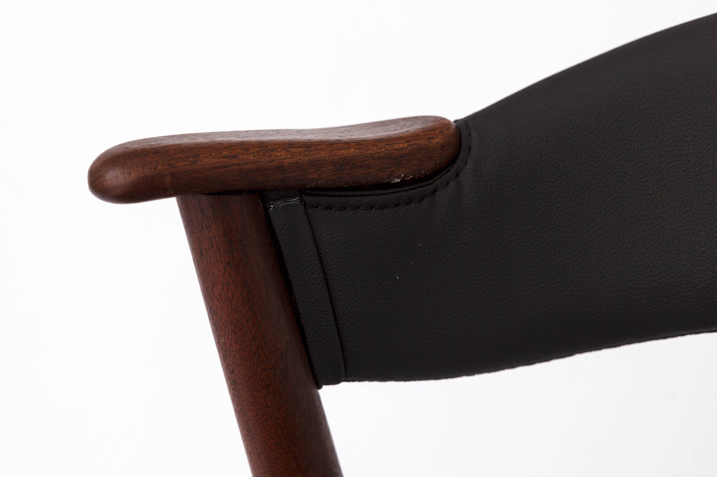 Set of 6 Danish Teak Dining Chairs by Korup Stolefabrik – 1960s Mid-Century