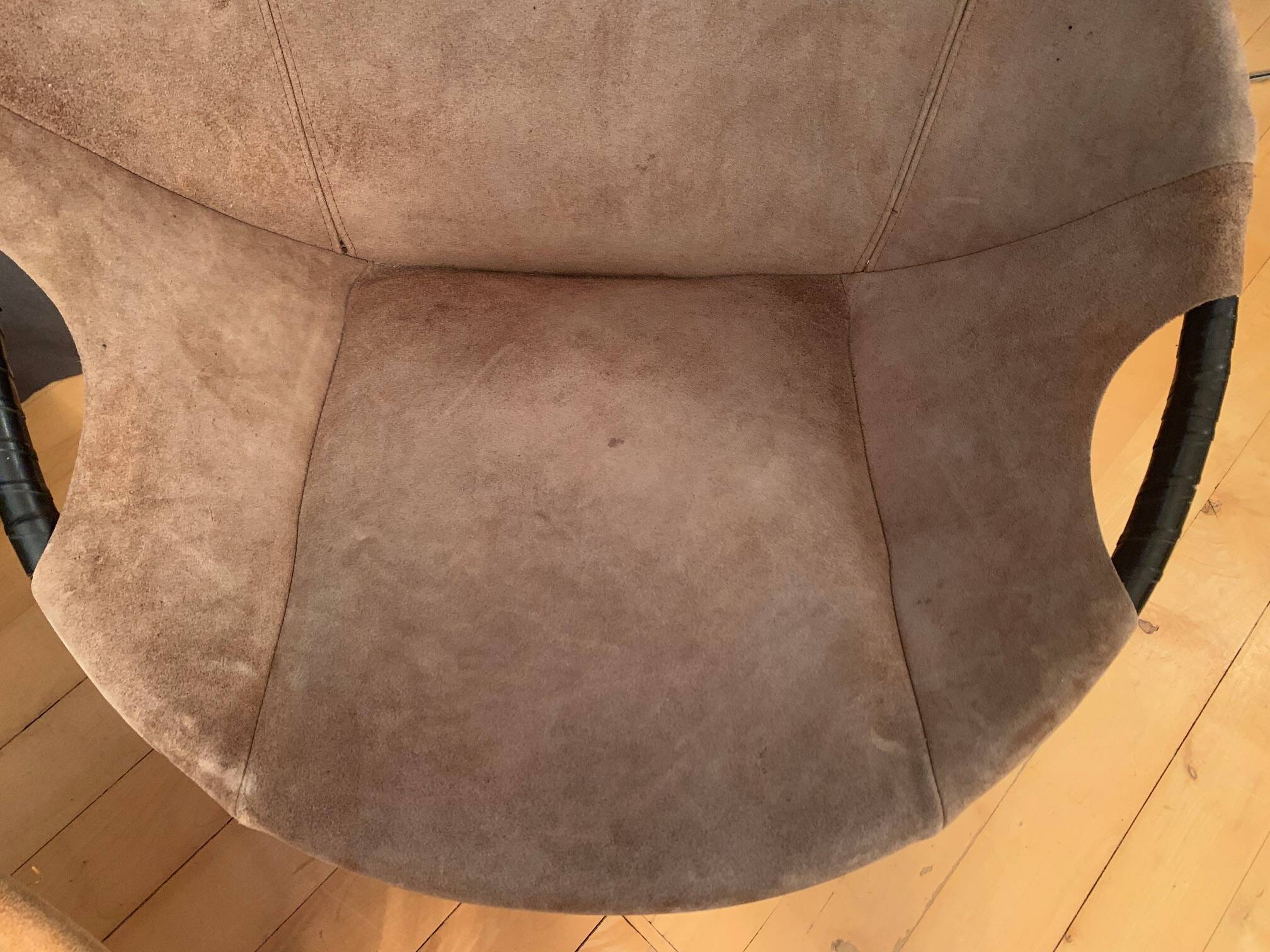 Pair of armchairs designed by Lusch Erzeugnis, Lusch & Co, Germany, 1960s