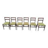 Vintage Lightweight Chairs by Gio Ponti for Cassina, 1950s, Set of 6