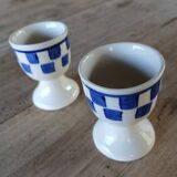 2 old egg cups