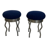 Paire de tabourets per ivar ikea 1995