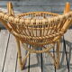 Fauteuil rotin adulte 1960