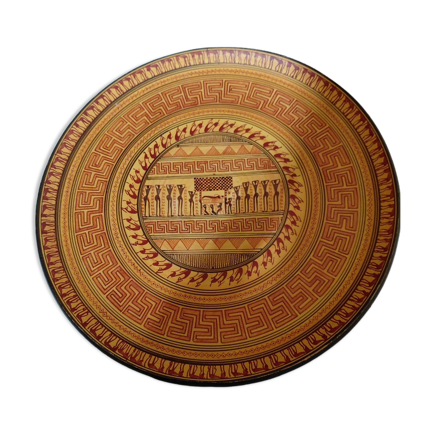 Plate decoration