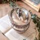 Silver-plated metal sugar bowl, Henri X style