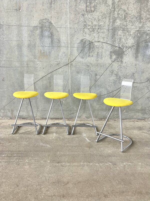 Chaises hautes dossier plexi Mirima, France