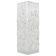 Peill & Putzler Modern Square Op Art Vase in Frosted Glass, Germany, 1970s