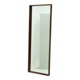 Miroir rectangulaire scandinave en palissandre, années 1960