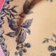 Antique opaque porcelain plate from Gien