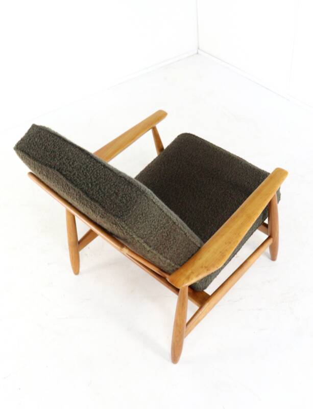 Fauteuil scandinave style Dux « Vejvad » | design vintage