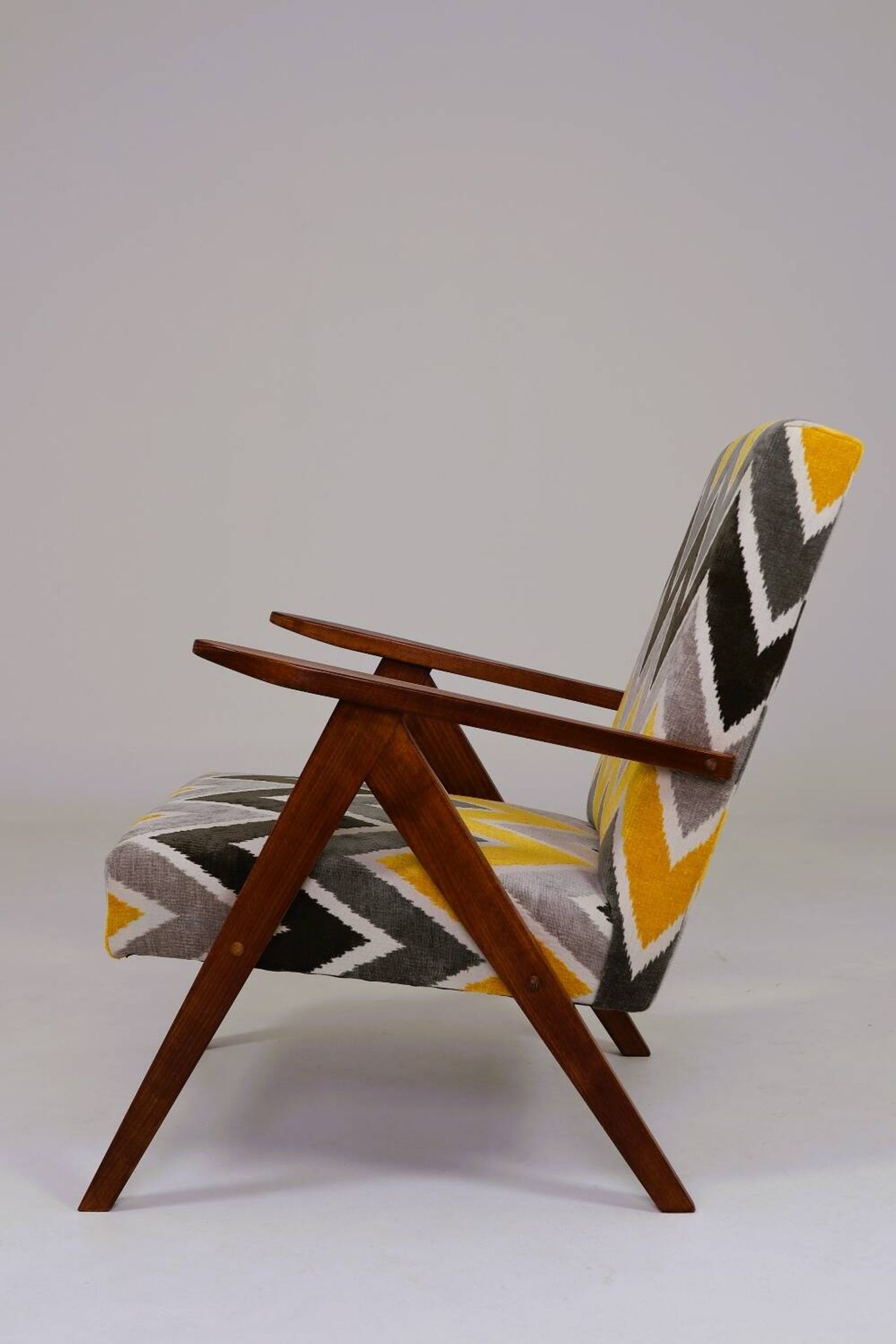 Fauteuil vintage ethnique chic modern design