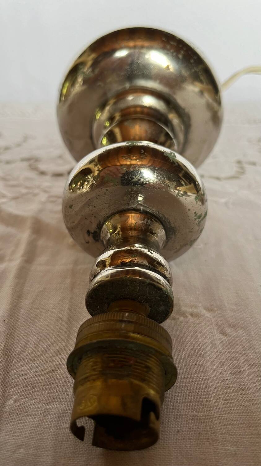 Metal lamp base 50s/60s