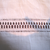 Nappe à thé en lin dentelle