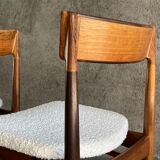 4 Danish rosewood chairs by Rosengren Hansen, 1960s