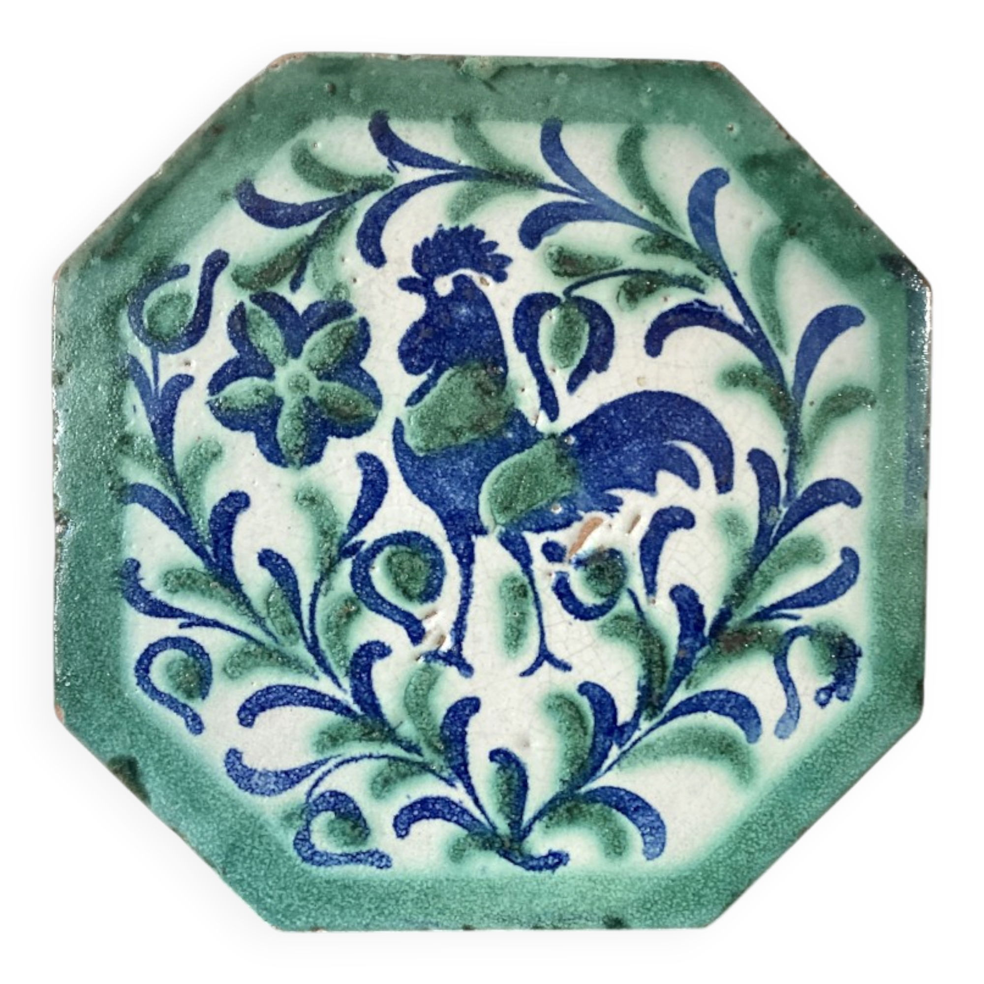 Ancien carreau andalou de Triana (Séville), fin XIXᵉ siècle