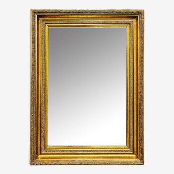 Miroir classique avec cadre doré 84x115cm