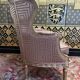Fauteuil - Bergère à oreilles de style Louis XVI