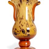 Art Nouveau Opaline Glass Vase by Cristallerie de Clichy, France