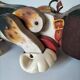 Fisher Price Snoopy wooden pull-along dog