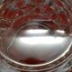 Crystal ice bucket, vintage.