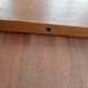 Table ronde extensible scandinave teck vintage