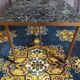 Table basse 1960 marbre vert
