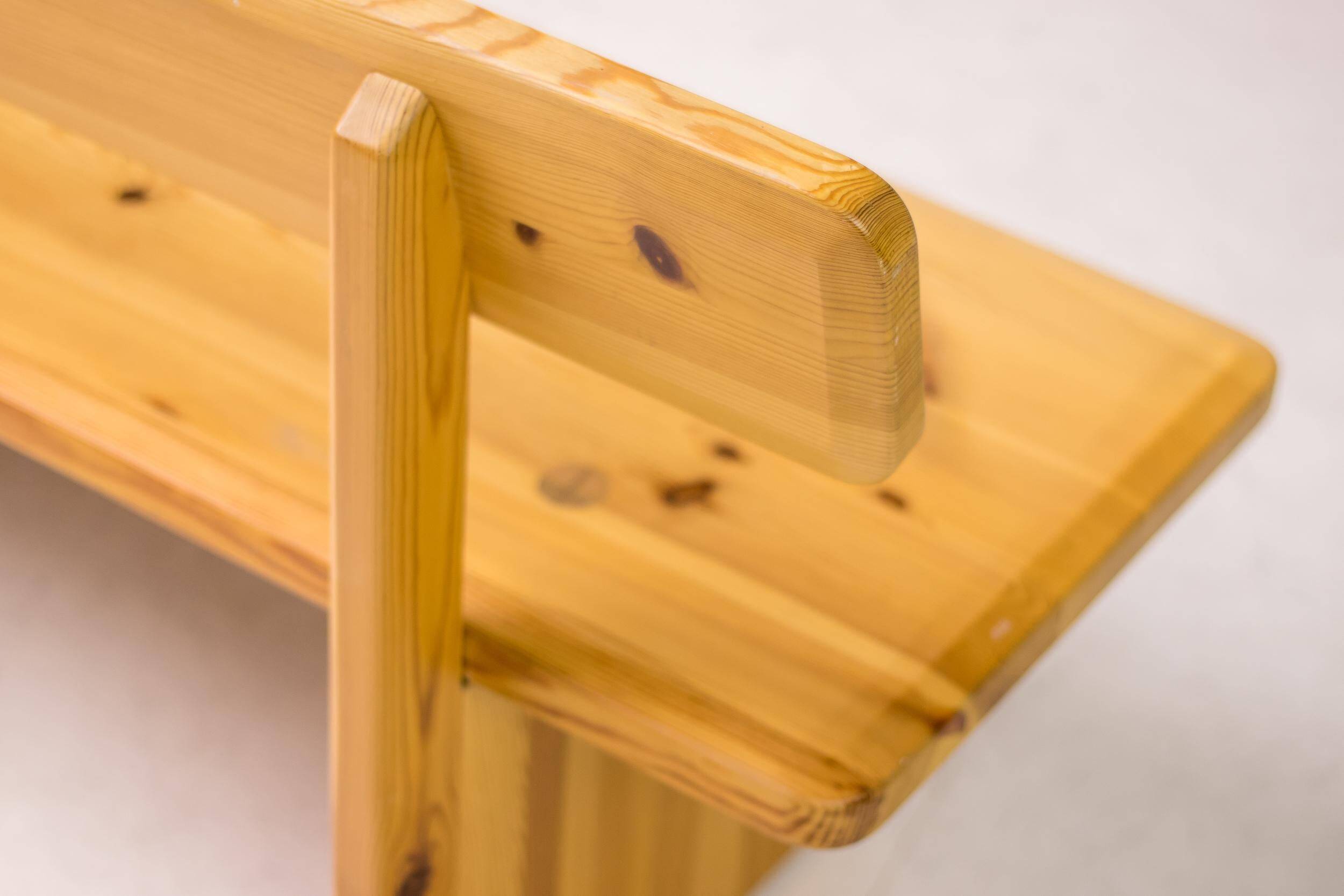 Pine bench by Carl Malmsten - Nordic craftsmanship, Sweden, 1960