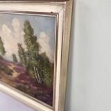 Painting "Path in the heather"