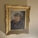 Fred Pailhès (1902-1991) "The Fisherman" Oil on panel signed