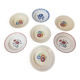 Service assiettes creuses dépareillées