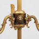 Lampadaire en bronze de style, second empire avec tête de lion