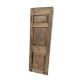 Old walnut door of period XVIIE 206x67
