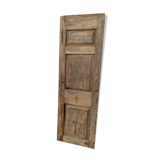 Old walnut door of period XVIIE 206x67