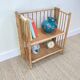 Foldable bamboo shelf