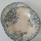 Duo of Gien plates, Floréal decor