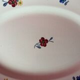Oval dish Digoin Sarreguemines Mary-Lou