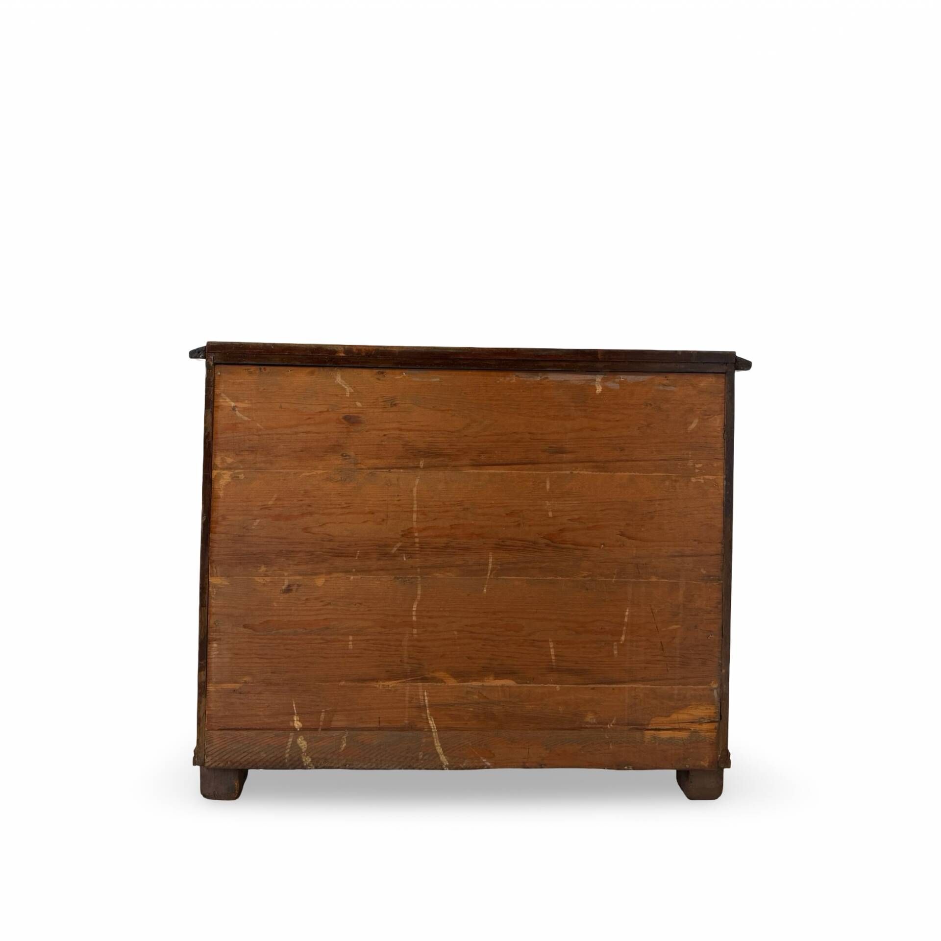 Small Antique walnut and walnut veneered Chest of Drawers – Neoclassic