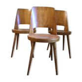 Lot de 3 chaises Baumann modèle Mondor