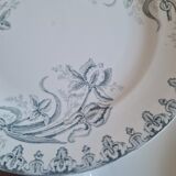 Set of 10 plates in iron earth