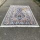 Purple floral woven wool Persian rug 280x190cm