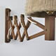 Scissors wall lamp 1970