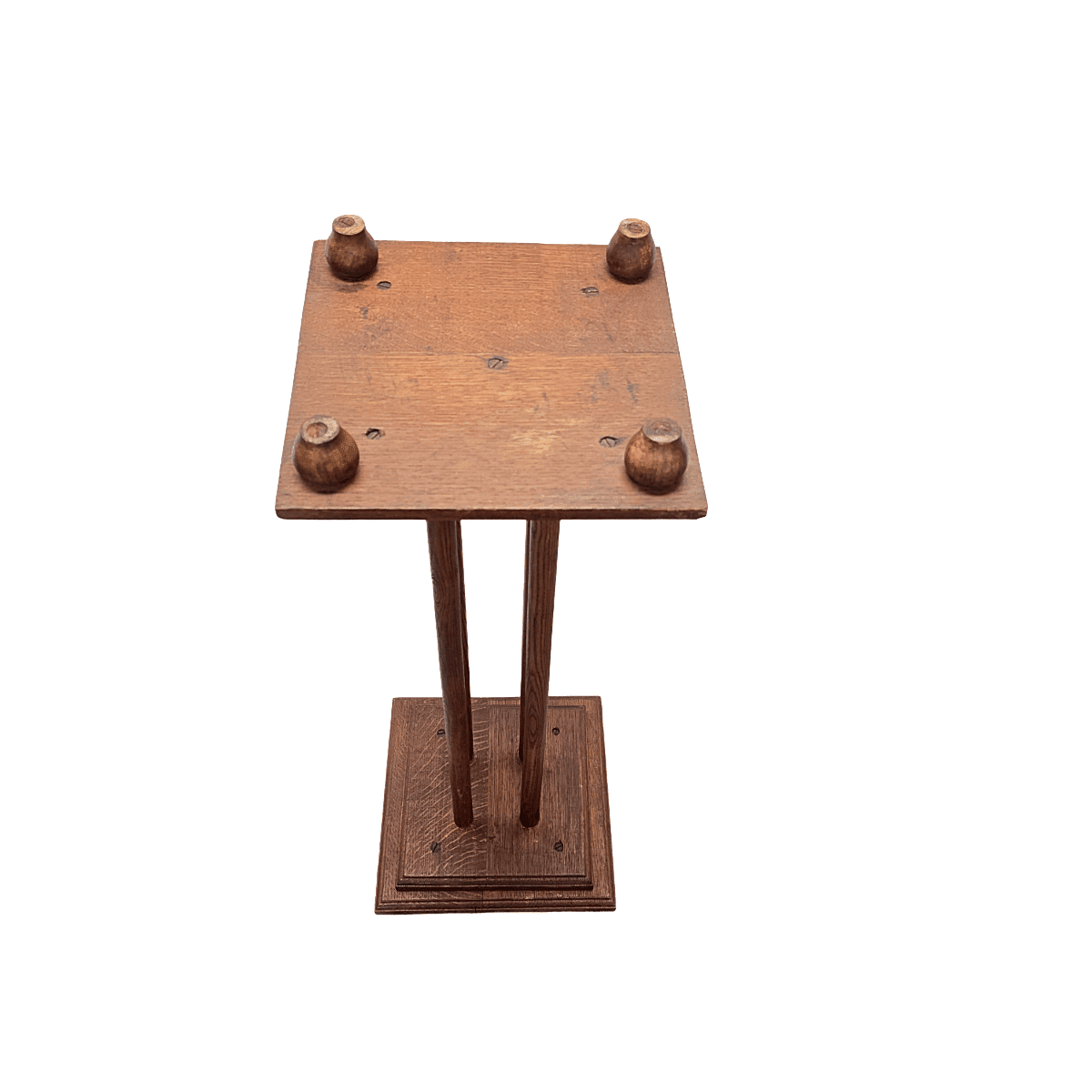 Antique French Oak And Pine Planting Table. early 1900s