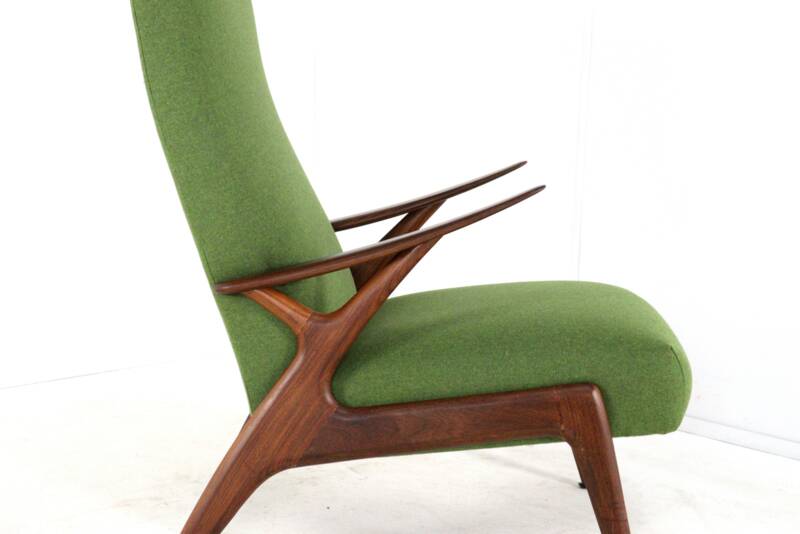 Armchair 'Overschie' - mid century modern - fully restored - dutch design
